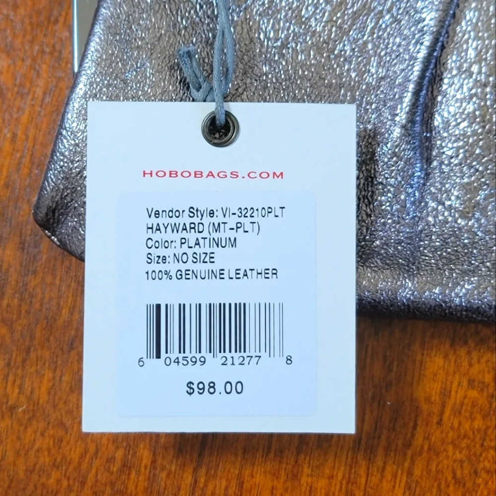 HOBO SILVER CLUTCH - Picture 2 of 7